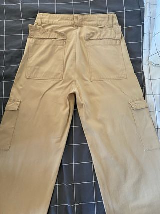 Pantalones cargo Pull&Bear T38 Beige