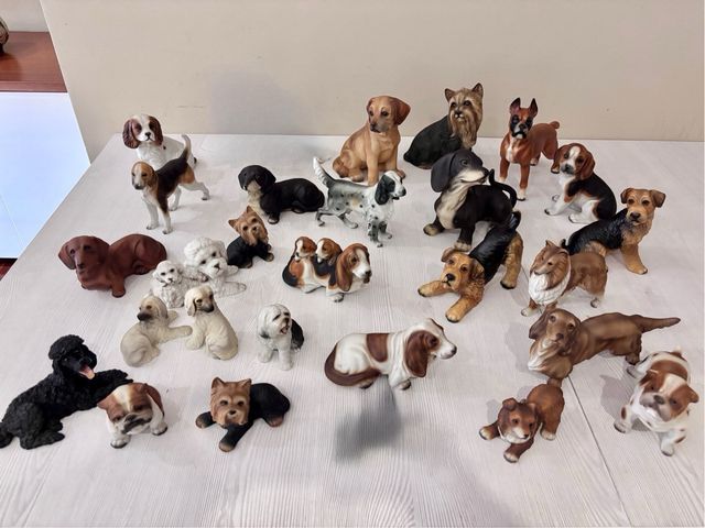 Colección perros porcelana