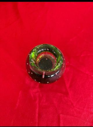 Porta candela in vetro Rosenthal