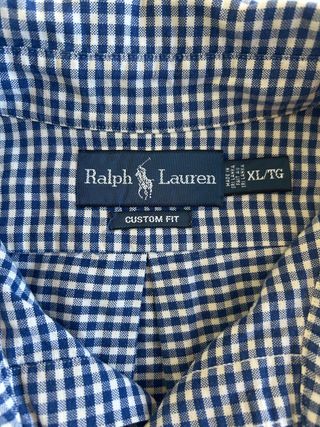 Camisa Polo Ralph Lauren Azul
