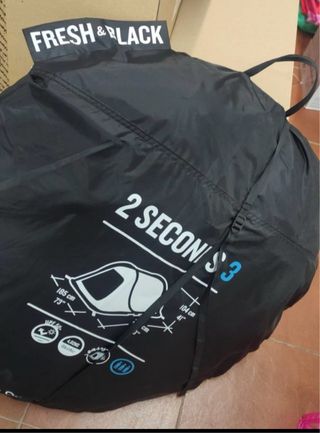 Tienda campaña 2 Seconds 3 Fresh&Black
