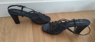 Sandalias Pons Quintana Azul Marino nueva talla 39