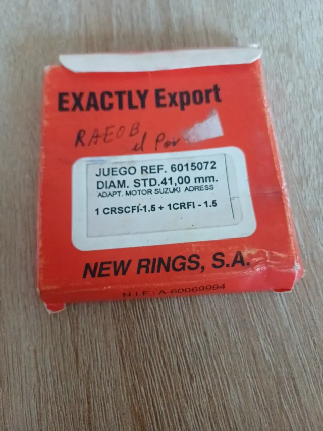 Segmento Suzuki Address 41mm