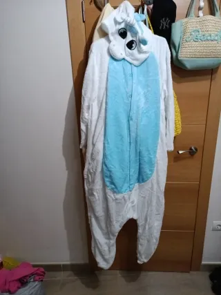 Pijama Unicornio Alas Azules Talla Única