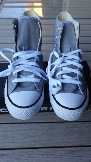 Converse Bota Gris Talla 41