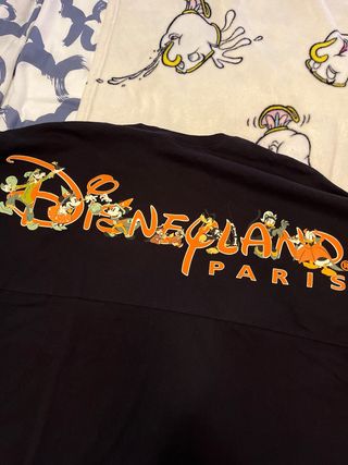 Spirit Jersey Disneyland Paris Negra talla XL