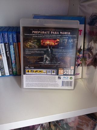 Caja y manual Dark Souls PS3