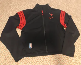 Chaqueta Nike NBA Chicago Bulls Negra/Roja