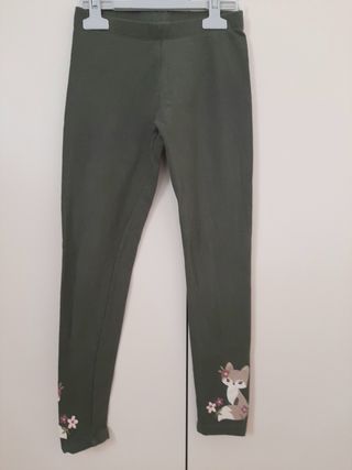 Pack 8 leggings térmicos niña