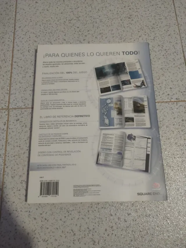Guía Oficial Final Fantasy XIII-2 Piggyback