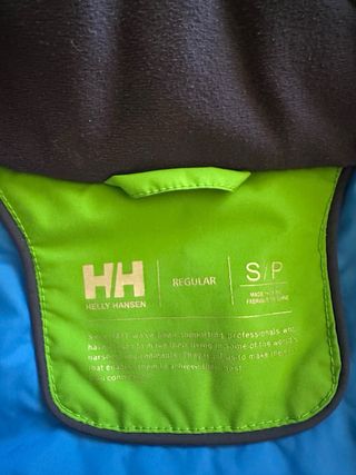 Chaqueta Helly Hansen verde y azul
