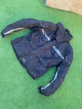 Chaqueta moto hombre
