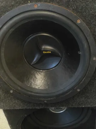 Subwoofers y Amplificadores Coche