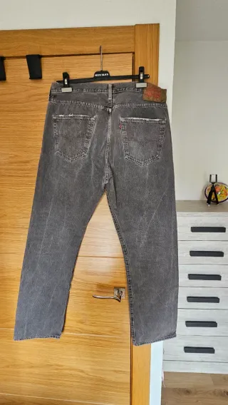 Pantalones Levi's 501 Azules Originales Sin Uso