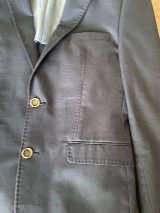 Americana azul para hombre