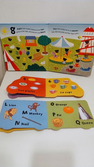 10 Teddy bears and my numbers, muy alphabet