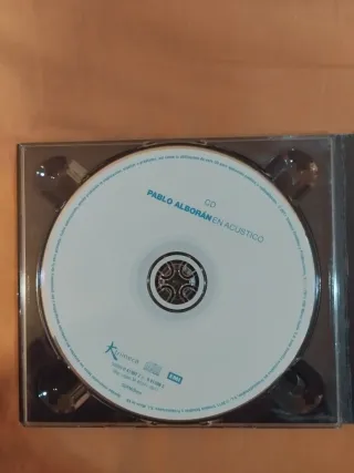 CD Pablo Alborán en acústico