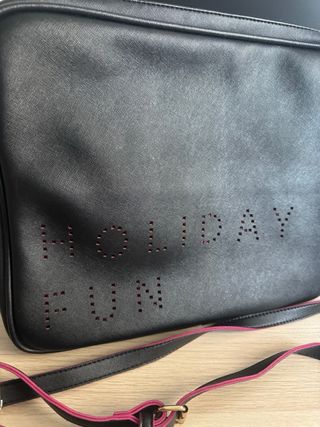 Bolso Negro Holiday Fun