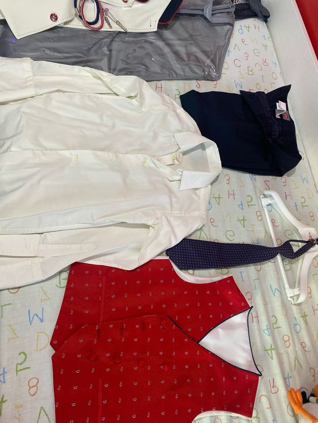 Traje de Comunión Blanco Completo