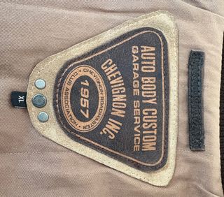 Chaqueta Cuero Vintage CHEVIGNON Marrón
