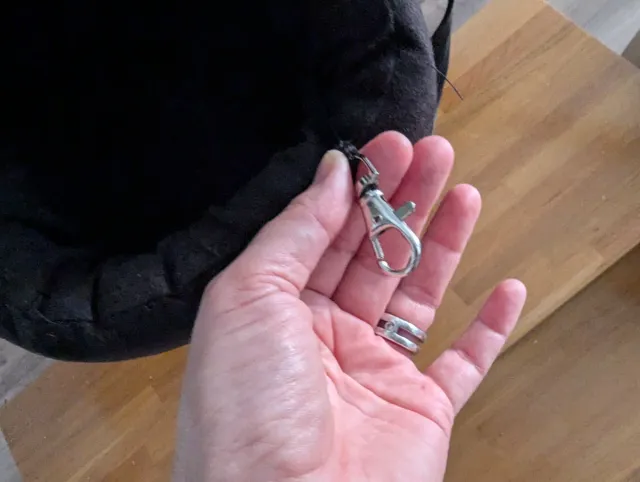 Bolso Transportín Perro Negro