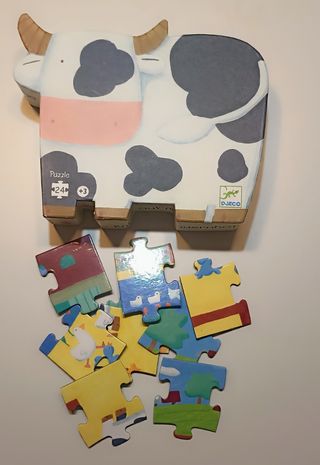 Puzzle Djeco Vaca 24 piezas +3 años