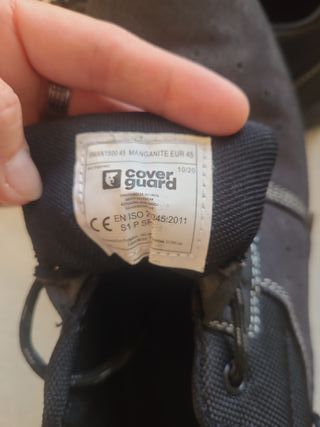 Zapatos de seguridad negros