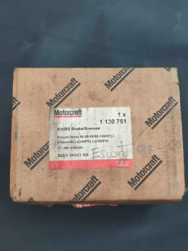 Pastillas Freno Motorcraft Ford Escort/Orion