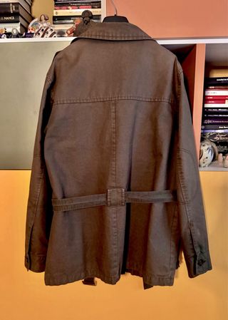 Chaqueta Zara Algodón Marrón