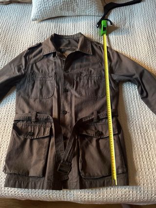 Chaqueta Zara Algodón Marrón