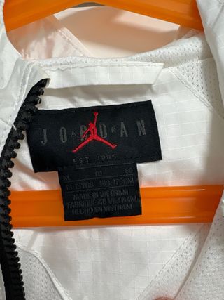 Sudadera Jordan Anorak Blanca y Negra
