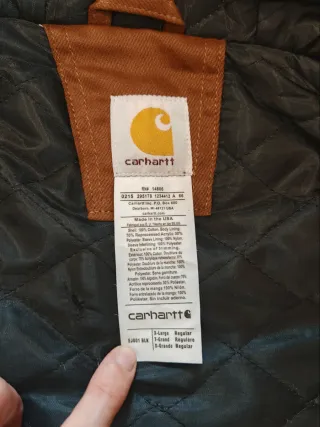 Chaqueta Carhartt Rework Active Marrón Talla XL