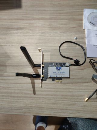 Tarjeta de red PCI WiFi Bluetooth Hommie AC1200