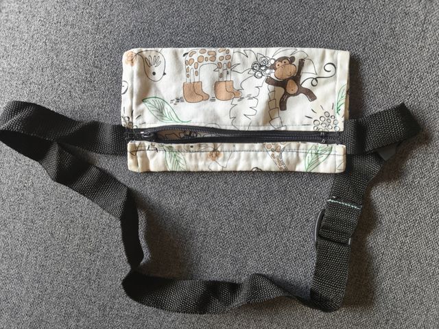 Riñonera con estampado de animales