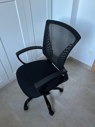 Silla SONGMICS Giratoria Regulable Altura