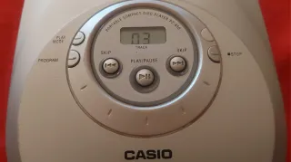 Discman Casio PZ-850 Funcionando