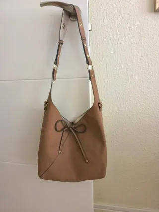 Bolso bandolera marrón