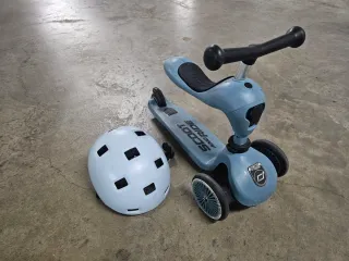 Patinete 2 en 1 + Casco (1-5 años)