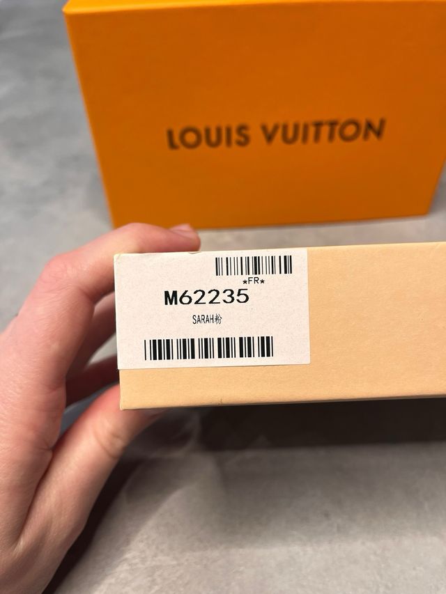 Portafoglio Louis Vuitton Sarah Monogram Marrone