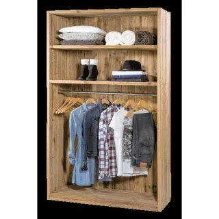 Armario de madera maciza