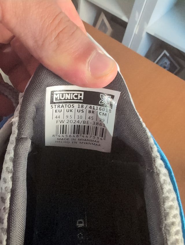 Zapatillas Munich Padel Talla 44