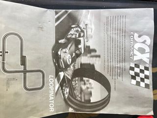 Circuito Scalextric Compact: Ocho y Loopinator.