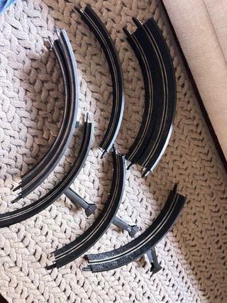 Circuito Scalextric Compact: Ocho y Loopinator.