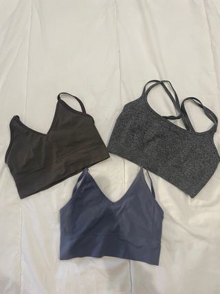 Lote 3 Tops Deportivos Mujer