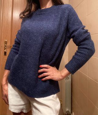 Jersey H&M Azul Talla S