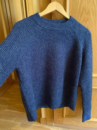 Jersey H&M Azul Talla S