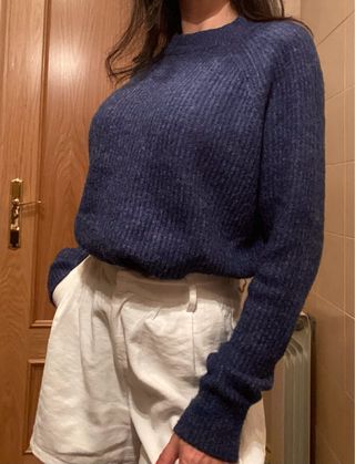 Jersey H&M Azul Talla S