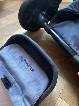 Carrito Easywalker Harvey 3 duo (2 sillas+capazo)
