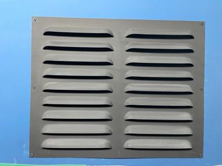 Rejillas de ventilación metálicas