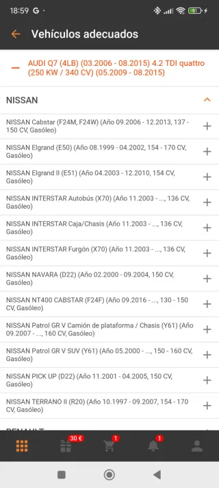 Kit Cadena Distribución FAI TCK43 Nissan renault